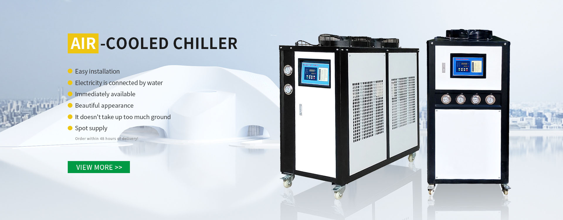 Chiller yang disejukkan dengan udara